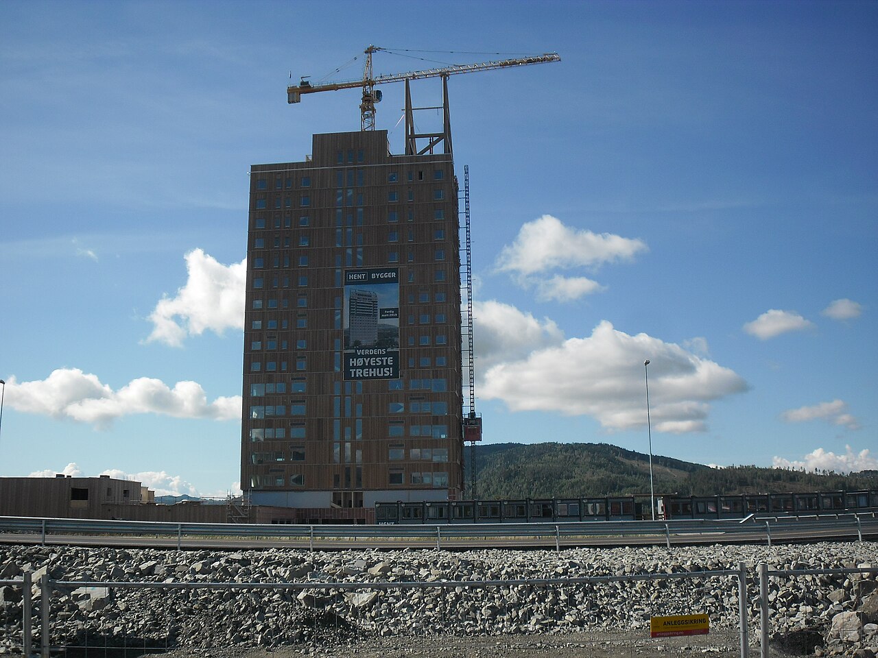 Mjøstårnet by Voll Arkitekter, Brumunddal, Norway